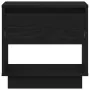 Cabecera de Cama 2 pcs Negro Roble 45x34x49 cm Madera Elaborada de , Mesitas de noche - Ref: Foro24-863338, Precio: 91,09 €, ...