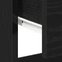 Cabecera de Cama 2 pcs Negro Roble 45x34x49 cm Madera Elaborada de , Mesitas de noche - Ref: Foro24-863338, Precio: 91,09 €, ...