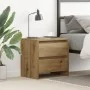 Cabinete de Noche de Roble Artisan 45x34x44,5 cm Madera Elaborada | Foro24.es | Tu tienda online para hogar, jardín y más Foro24.es