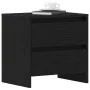 Cabecera de cama Negro Roble 45x34x44,5 cm Madera de ingeniería | Foro24.es | Tu tienda online para hogar, jardín y más Foro24.es