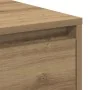 Cabinetes de Noche 2 pcs Roble Artesanal 45x34x44,5 cm Madera Elaborada de , Mesitas de noche - Ref: Foro24-863356, Precio: 9...