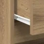 Cabinetes de Noche 2 pcs Roble Artesanal 45x34x44,5 cm Madera Elaborada de , Mesitas de noche - Ref: Foro24-863356, Precio: 9...