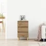 Cabinete de Noche Castaño Artesanal 40x35x70 cm Madera Elaborada | Foro24.es | Tu tienda online para hogar, jardín y más Foro24.es