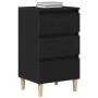 Mesa de Noche Negro Roble 40x35x70 cm Madera Elaborada | Foro24.es | Tu tienda online para hogar, jardín y más Foro24.es