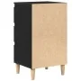 Mesa de Noche Negro Roble 40x35x70 cm Madera Elaborada | Foro24.es | Tu tienda online para hogar, jardín y más Foro24.es