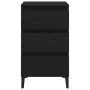 Mesita de Noche Negro Roble 40x35x70 cm Madera Elaborada | Foro24.es | Tu tienda online para hogar, jardín y más Foro24.es