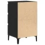Mesita de Noche Negro Roble 40x35x70 cm Madera Elaborada | Foro24.es | Tu tienda online para hogar, jardín y más Foro24.es