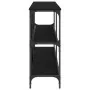 Mesa de Consola Negro Roble 200x30x75 cm Madera Ingenierizada y Acero von , Seitentische - Ref: Foro24-863447, Preis: 116,12 ...