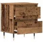 Mesitas de noche 2 unidades Madera antigua 40x35x50 cm Madera compuesta | Foro24.es | Tu tienda online para hogar, jardín y más Foro24.es