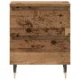 Mesitas de noche 2 unidades Madera antigua 40x35x50 cm Madera compuesta | Foro24.es | Tu tienda online para hogar, jardín y más Foro24.es