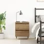 Mesita de Noche Roble Artesanal 40x35x50 cm Madera Engineered | Foro24.es | Tu tienda online para hogar, jardín y más Foro24.es