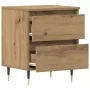 Mesita de Noche Roble Artesanal 40x35x50 cm Madera Engineered | Foro24.es | Tu tienda online para hogar, jardín y más Foro24.es
