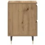 Mesita de Noche Roble Artesanal 40x35x50 cm Madera Engineered | Foro24.es | Tu tienda online para hogar, jardín y más Foro24.es