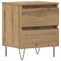 Gabinete de Noche Roble Artesano 40x35x50 cm Madera Recomendada | Foro24.es | Tu tienda online para hogar, jardín y más Foro24.es
