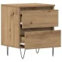 Gabinete de Noche Roble Artesano 40x35x50 cm Madera Recomendada | Foro24.es | Tu tienda online para hogar, jardín y más Foro24.es