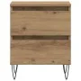 Gabinete de Noche Roble Artesano 40x35x50 cm Madera Recomendada | Foro24.es | Tu tienda online para hogar, jardín y más Foro24.es