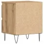Gabinete de Noche Roble Artesano 40x35x50 cm Madera Recomendada | Foro24.es | Tu tienda online para hogar, jardín y más Foro24.es