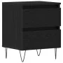 Cabinet de Noche Negro Roble 40x35x50 cm Madera Ingenierizada | Foro24.es | Tu tienda online para hogar, jardín y más Foro24.es