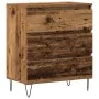 Aparador con Cajones de Madera Vieja 60x35x70 cm Madera Ingenierizada | Foro24.es | Tu tienda online para hogar, jardín y más Foro24.es