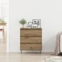 Aparador con Cajones de Roble Artesanal 60x35x70 cm Madera Engineered | Foro24.es | Tu tienda online para hogar, jardín y más Foro24.es