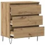 Aparador con Cajones de Roble Artesanal 60x35x70 cm Madera Engineered | Foro24.es | Tu tienda online para hogar, jardín y más Foro24.es