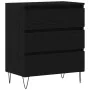 Sideboard con cajones Negro Roble 60x35x70 cm Madera de ingeniería | Foro24.es | Tu tienda online para hogar, jardín y más Foro24.es