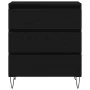 Sideboard con cajones Negro Roble 60x35x70 cm Madera de ingeniería | Foro24.es | Tu tienda online para hogar, jardín y más Foro24.es