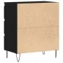 Sideboard con cajones Negro Roble 60x35x70 cm Madera de ingeniería | Foro24.es | Tu tienda online para hogar, jardín y más Foro24.es