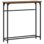 Mesa Consola Madera Vieja 75x19,5x75 cm Madera Ingenierizada y Acero | Foro24.es | Tu tienda online para hogar, jardín y más Foro24.es