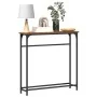 Mesa Consola Madera Vieja 75x19,5x75 cm Madera Ingenierizada y Acero | Foro24.es | Tu tienda online para hogar, jardín y más Foro24.es