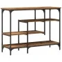 Mesa Consola de madera antigua 100x35x75 cm de madera aglomerada y acero by , Side tables - Ref: Foro24-863559, Price: 78,77 ...
