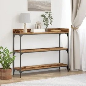 Mesa de Consola de Madera Vieja 100x30x80 cm de