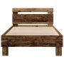 Estructura de Cama Madera vieja Madera maciza 100 x 200 cm | Foro24.es | Tu tienda online para hogar, jardín y más Foro24.es