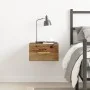 Cabinet de Noche Wall-Mounted Madera Vieja 35x35x20 cm | Foro24.es | Tu tienda online para hogar, jardín y más Foro24.es