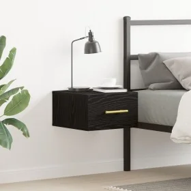 Comprar Cabinet de Noche Wall-Mounted Negro Roble