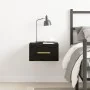 Cabinet de Noche Wall-Mounted Negro Roble 35x35x20 cm | Foro24.es | Tu tienda online para hogar, jardín y más Foro24.es