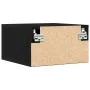 Cabinet de Noche Wall-Mounted Negro Roble 35x35x20 cm | Foro24.es | Tu tienda online para hogar, jardín y más Foro24.es