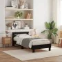 Estructura de Cama con Luces LED Roble Negro 90x200 cm Madera Ingenierizada | Foro24.es | Tu tienda online para hogar, jardín y más Foro24.es
