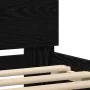 Estructura de Cama con Luces LED Roble Negro 90x200 cm Madera Ingenierizada | Foro24.es | Tu tienda online para hogar, jardín y más Foro24.es