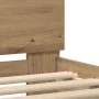 Cama con luces LED Roble Artesanal 75x190 cm Madera técnica von , Betten und Lattenroste - Ref: Foro24-863816, Preis: 95,36 €...