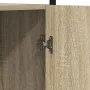 Armario de baño Roble Sonoma 33x33x185,5 cm Madera Engineered by , bathroom vanities - Ref: Foro24-864342, Price: 85,10 €, Di...
