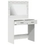 Mesa de tocador con luces LED - Blanca, 78.5 x 41 x 135 cm de , Tocadores para dormitorios - Ref: Foro24-865028, Precio: 119,...