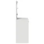 Mesa de tocador con luces LED - Blanca, 78.5 x 41 x 135 cm de , Tocadores para dormitorios - Ref: Foro24-865028, Precio: 119,...
