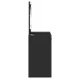 Mesa de tocador con luces LED en Roble Negro 78,5x41x135 cm von , Schlafzimmerkommoden - Ref: Foro24-865029, Preis: 122,54 €,...