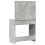 Mesa de Tocador con Luces LED Gris Concreto 78,5x41x135 cm von , Schlafzimmerkommoden - Ref: Foro24-865031, Preis: 116,24 €, ...