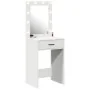 Mesa de Tocador con Luces LED Blanca 50x41x135 cm von , Schlafzimmerkommoden - Ref: Foro24-865037, Preis: 94,22 €, Rabatt: -5%%