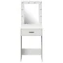 Mesa de Tocador con Luces LED Blanca 50x41x135 cm von , Schlafzimmerkommoden - Ref: Foro24-865037, Preis: 94,22 €, Rabatt: -5%%