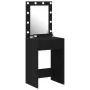 Mesa de Tocador con Luces LED Roble Negro 50x41x135 cm von , Schlafzimmerkommoden - Ref: Foro24-865038, Preis: 96,13 €, Rabat...