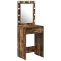 Mesa de Tocador con Luces LED Roble Ahumado 50x41x135 cm von , Schlafzimmerkommoden - Ref: Foro24-865041, Preis: 90,67 €, Rab...