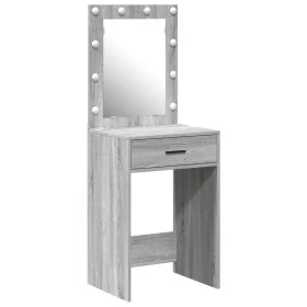Mesa de Maquillaje con Luces LED Gris Sonoma 50x41x135 cm von , Schlafzimmerkommoden - Ref: Foro24-865042, Preis: 93,46 €, Ra...